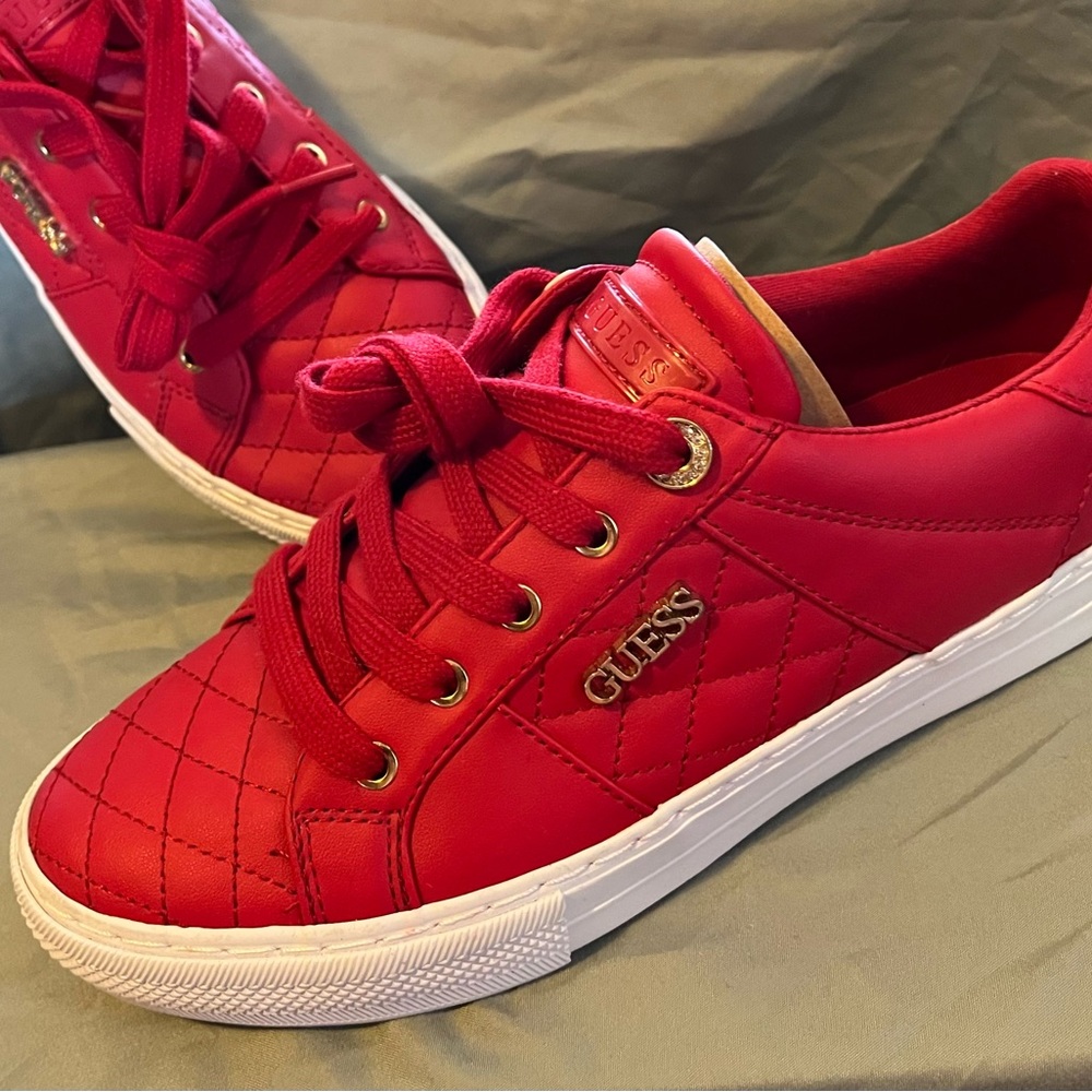 Red Guess Shoes